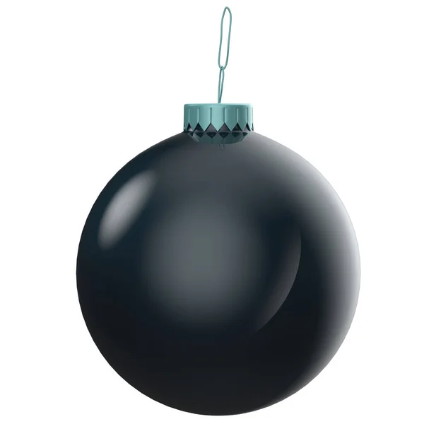 白で隔絶されたクリスマスボール — ストック写真