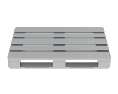 Avro paleti arka planda izole. 3d görüntüleme - illüstrasyon