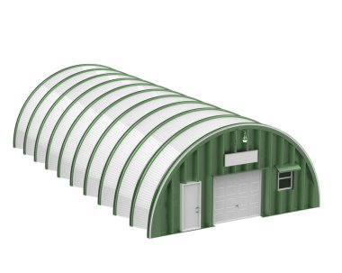 Tesisatçı arabası beyaz arka planda izole edilmiş. 3d görüntüleme - illüstrasyon