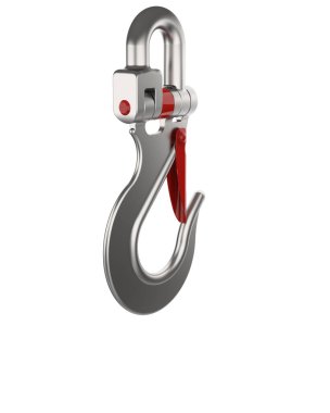 Crane izole. 3d görüntüleme - illüstrasyon