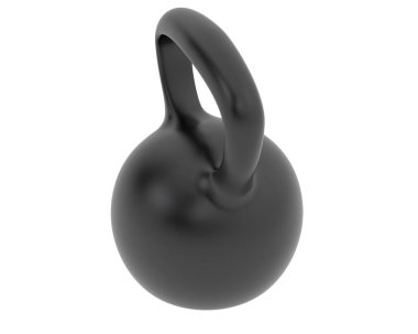 3 boyutlu kettlebell yakın çekim