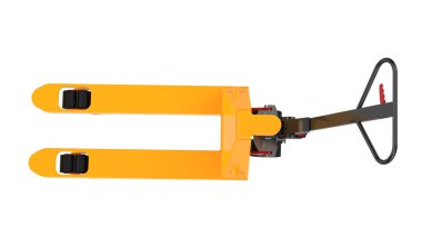 Palet krikosu beyaz arka planda izole edilmiş. 3d görüntüleme - illüstrasyon 