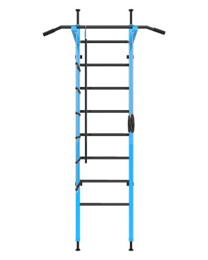 Spor malzemeleri gri arka planda izole edilmiş. 3d görüntüleme - illüstrasyon