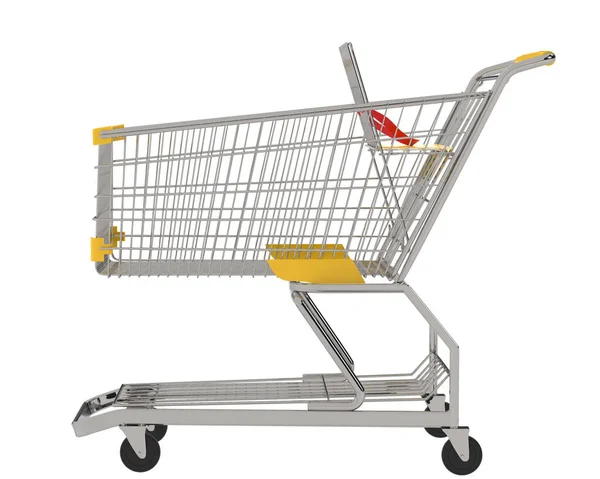 Shopping Cart Render — Stock Photo, Image