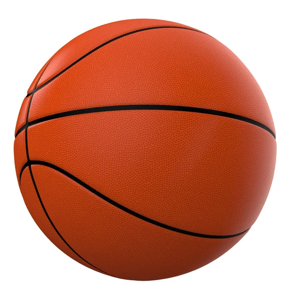 Basketbol Topu Arka Planda Izole Görüntüleme Illüstrasyon — Stok fotoğraf