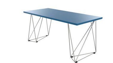 Arka planda maskeyle izole edilmiş modern tablolar. 3d görüntüleme - illüstrasyon