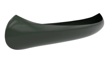 Kano arka planda maskeyle izole edilmiş. 3d görüntüleme - illüstrasyon