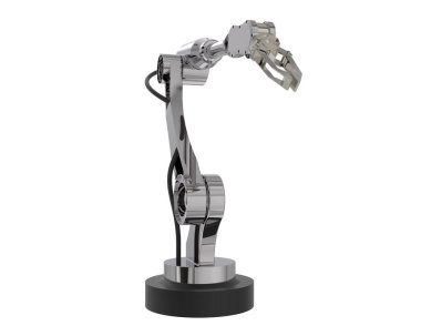 Robot kolu modern donanım illüstrasyonu