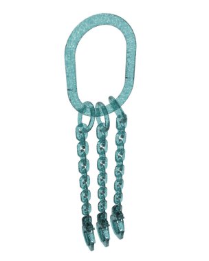 Turna kancaları arka planda izole edilmiş. Büyük yayınlar ya da baskılar için ideal. 3d görüntüleme - illüstrasyon