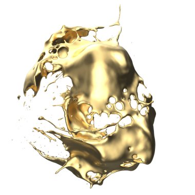 renk splash beyaz zemin üzerine