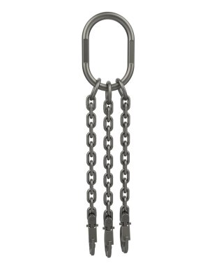 Turna kancası yakın çekim sahnesi arka planda izole edilmiş. Büyük yayınlar ya da baskılar için ideal. 3d görüntüleme - illüstrasyon