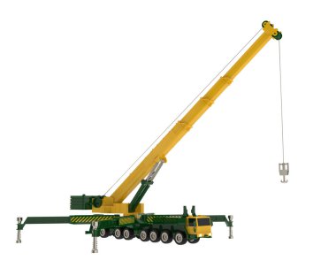 Crane izole. 3d görüntüleme - illüstrasyon