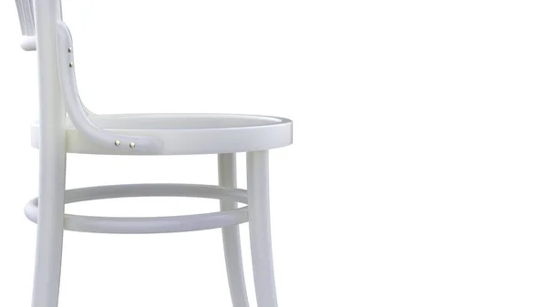 Stuhl Isoliert Auf Weißem Hintergrund — Stockfoto