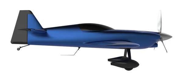 배경에 파란색 Xtreme Air Sbach 342의 일러스트 2인승 에어로빅 투어링 — 스톡 사진