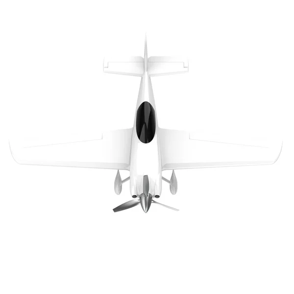 Ilustrace Xtremeair Sbach 342 Izolované Bílém Pozadí Dvousedadlový Aerobatický Turné — Stock fotografie