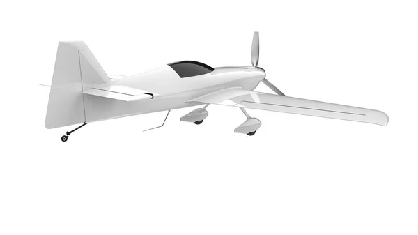 Illustrazione Xtremeair Sbach 342 Isolato Sfondo Bianco Monoplano Acrobatico Touring — Foto Stock