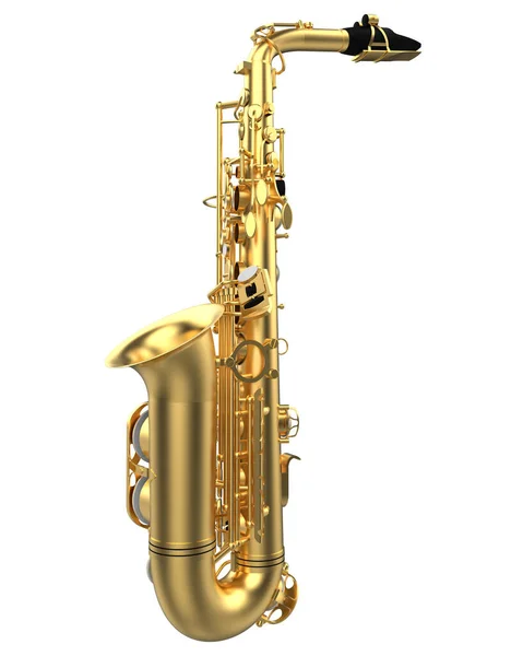 Musical Instrument Saxophone Close — Stock Photo, Image