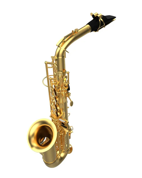 Instrumen Musik Saxophone Close — Stok Foto