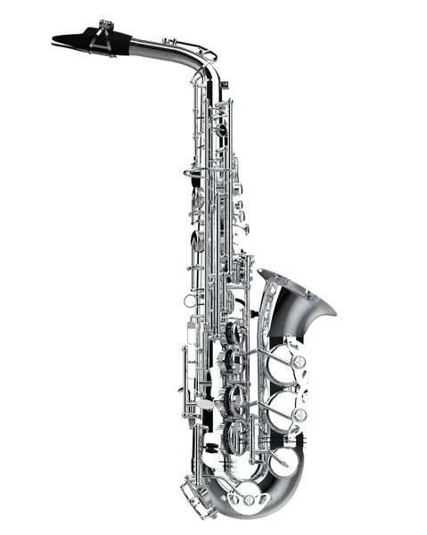 Instrumen Musik Saxophone Close — Stok Foto