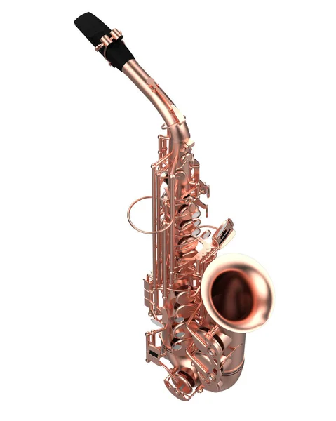Instrumento Musical Saxofone Close — Fotografia de Stock