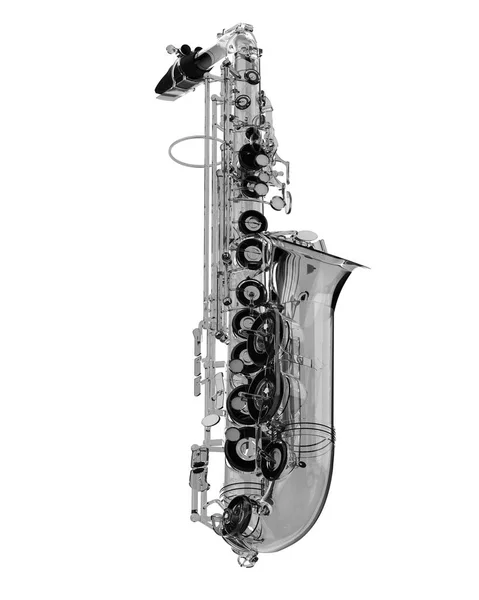 Musical Instrument Saxophone Close — Stock Photo, Image