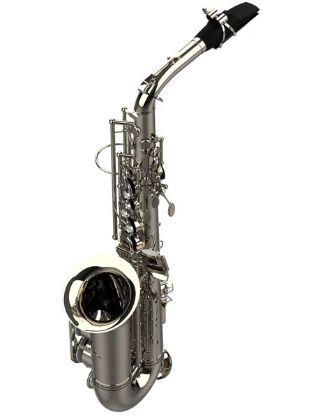 Musikinstrument Saxophon Hautnah — Stockfoto