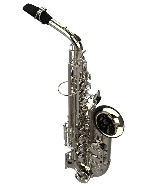 Saxofón Instrumento Musical Cerca —  Fotos de Stock