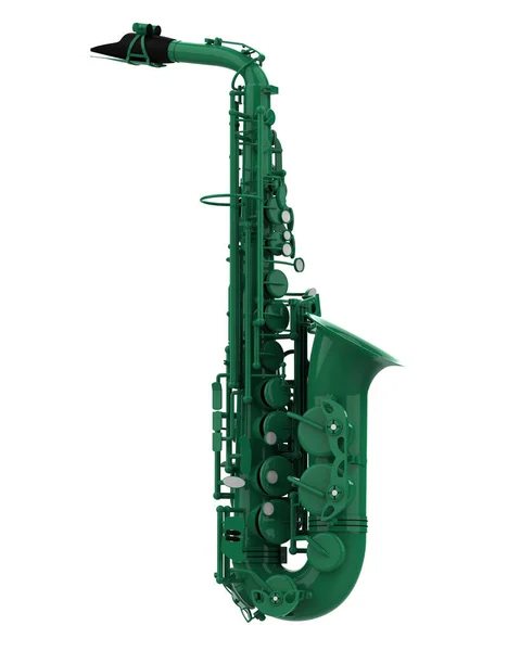 Musikinstrument Saxofon Nærbillede - Stock-foto