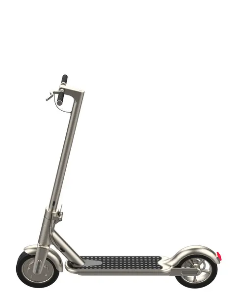 Moderno Scooter Isolato Sfondo Bianco — Foto Stock