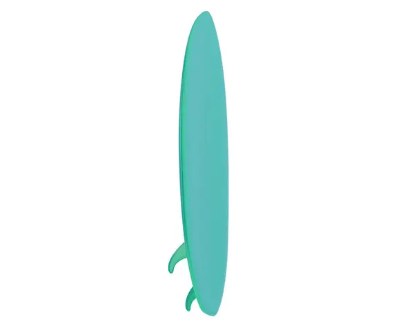 Tavola Surf Isolata Sullo Sfondo Rendering Illustrazione — Foto Stock