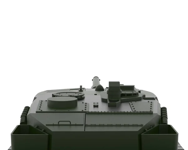 バックグラウンドで隔離されたタンク 3Dレンダリング — ストック写真