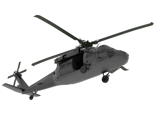 現実的な3Dヘリコプターを閉じる — ストック写真