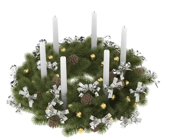 Jul Dekoration För Advent — Stockfoto