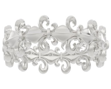 Üç boyutlu değerli yüzük.