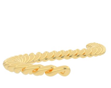 Çok güzel dekoratif değerli bir mücevherin üç boyutlu resmi.