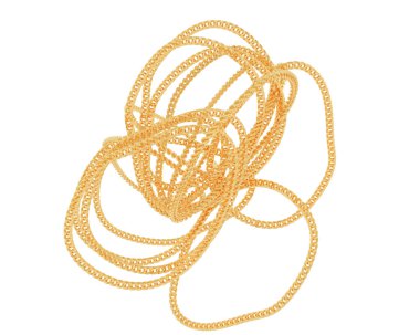 Çok güzel dekoratif değerli bir mücevherin üç boyutlu resmi.