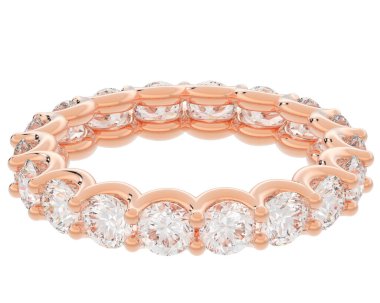 Çok güzel dekoratif değerli bir mücevherin üç boyutlu resmi.