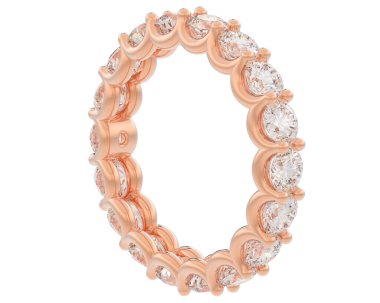 Çok güzel dekoratif değerli bir mücevherin üç boyutlu resmi.