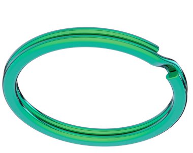 Üç boyutlu değerli yüzük.