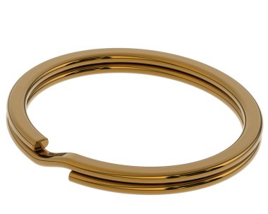 Üç boyutlu değerli yüzük.