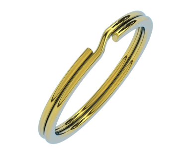 Üç boyutlu değerli yüzük.