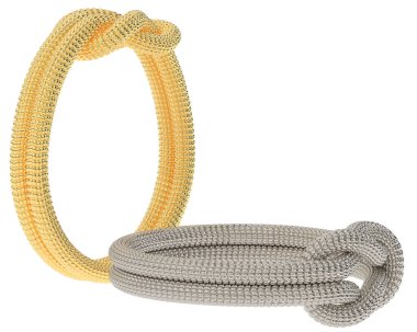 Üç boyutlu değerli yüzük.