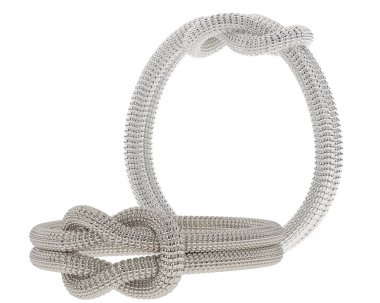 Üç boyutlu değerli yüzükler.