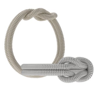 Üç boyutlu değerli yüzükler.