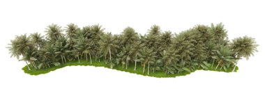 beyaz zemin üzerine yeşil ağaçlar