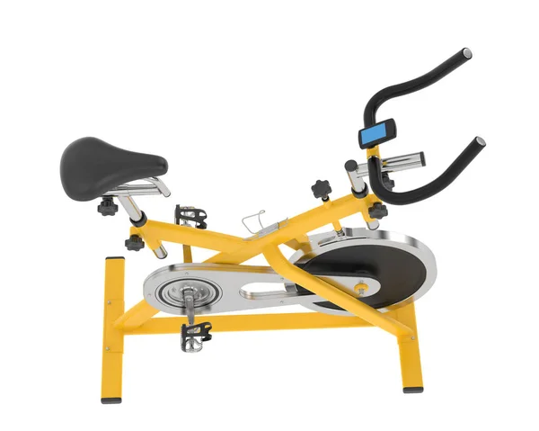 Bicicleta Magnética Aislada Sobre Fondo Representación Ilustración —  Fotos de Stock