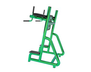 Roma sandalyesinin 3D çizimi, spor aletleri.