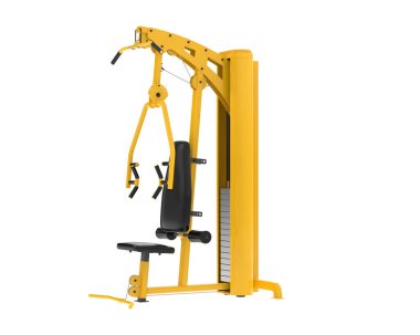 Spor malzemelerinin 3D çizimi