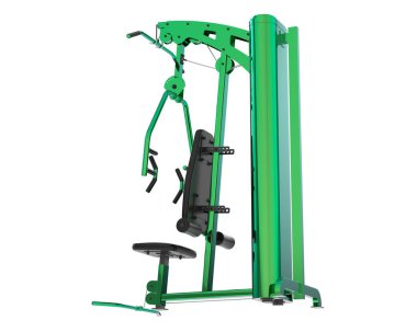 Spor malzemelerinin 3D çizimi