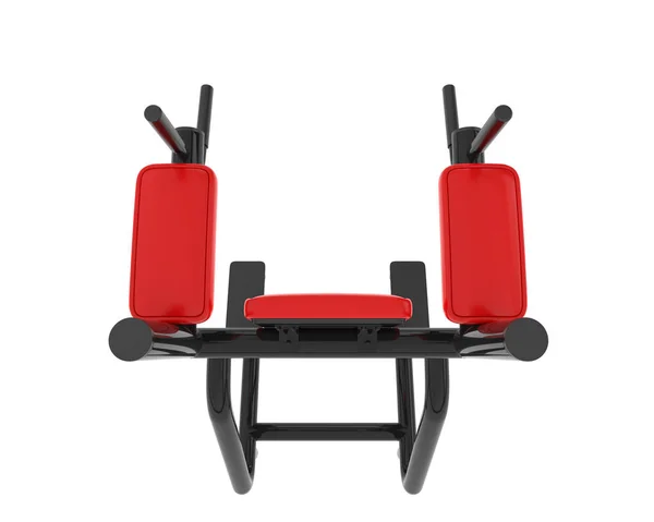 ローマ椅子の3Dイラスト トレーニングジム機器 — ストック写真